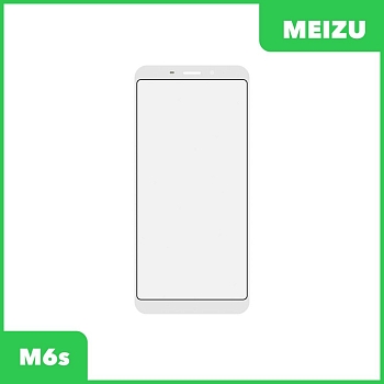 Стекло для переклейки дисплея Meizu M6s, белый