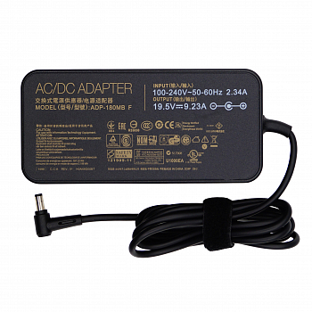 Блок питания (зарядное) для ноутбука Asus 19.5В, 9.23A, 180Вт, 5.5x2.5мм (Slim), без сетевого кабеля (оригинал)