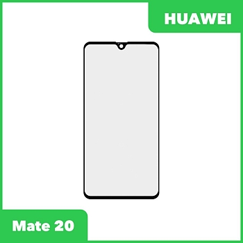 Стекло + OCA пленка для переклейки Huawei Mate 20 (HMA-AL00), черный