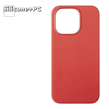 Чехол HOCO Pure Protective для Apple iPhone 14 Pro, силикон + РС (красный)