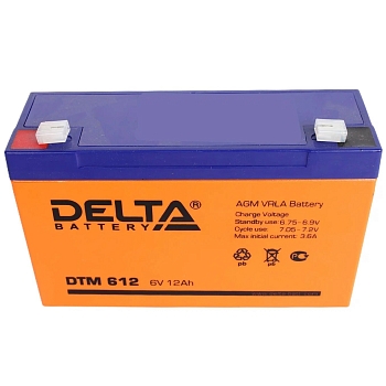 DTM 612 Delta Аккумуляторная батарея