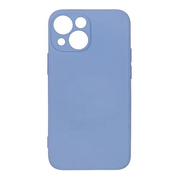 Накладка UNBROKE liquid silicone case with camera protection для iPhone 13 mini, фиолетовая