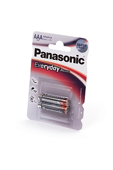 Батарейка (элемент питания) Panasonic Everyday Power LR03EPS/2BP LR03 BL2, 1 штука