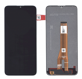 Дисплей (экран в сборе) для телефона Huawei Honor X7A, X7A Plus черный (оригиниал)