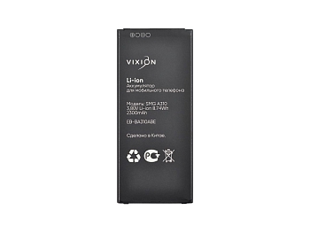 Аккумулятор (батарея) Vixion EB-BA310ABE для телефона Samsung Galaxy A3 2016 (A310F) (Special Edition)